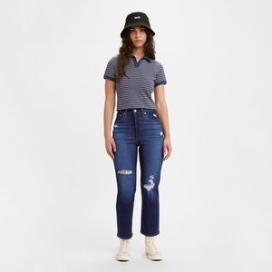 Levi’s Ribcage Straight Ankle Jeans